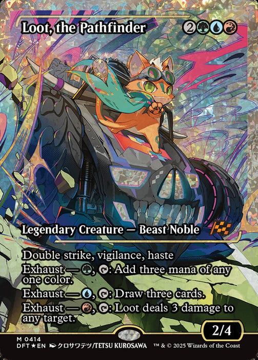 Loot, the Pathfinder - Full Art - Showcase - Legendary - Inverted (Foil)