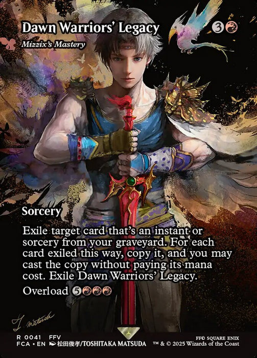 Dawn Warriors' Legacy - Mizzix's Mastery - Borderless - Full Art - Inverted