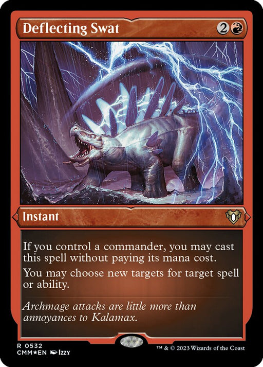Deflecting Swat - Etched - Inverted - Etched (Foil)