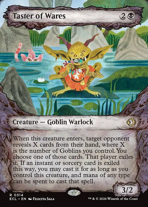 Taster of Wares - Borderless - Showcase (Foil)