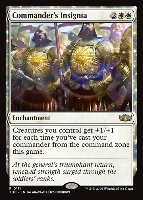 Commander's Insignia - Enchantment