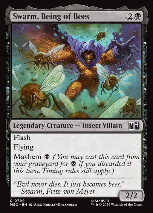 Swarm, Being of Bees - Legendary (Foil)