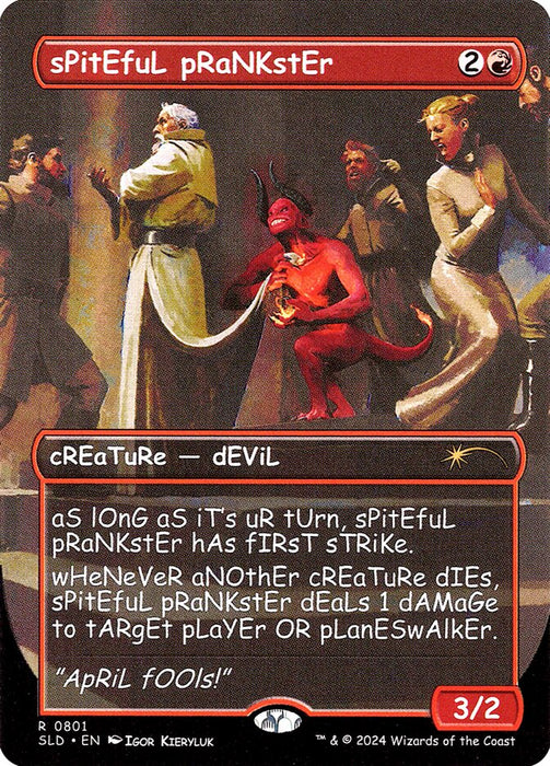 Spiteful Prankster - Borderless - Full Art
