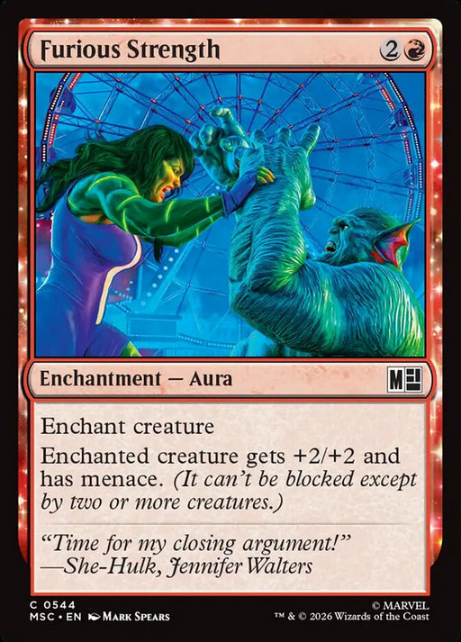 Furious Strength - Enchantment