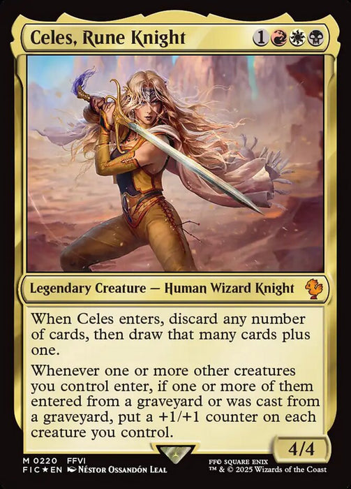 Celes, Rune Knight - Legendary - Surge Foil (Foil)