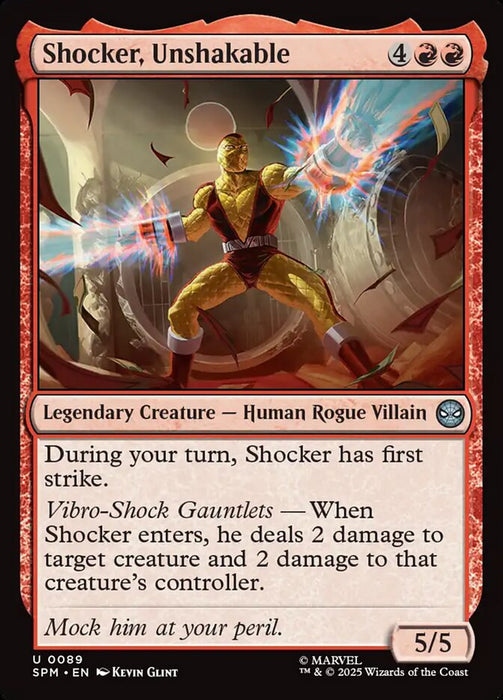 Shocker, Unshakable - Legendary (Foil)