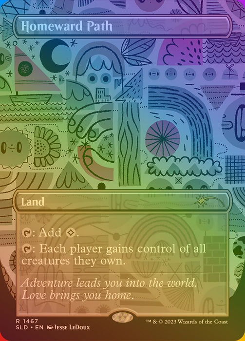 Homeward Path - Borderless - Full Art - Inverted (Foil)