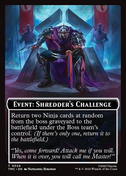 Event: Shredder's Challenge (Foil)