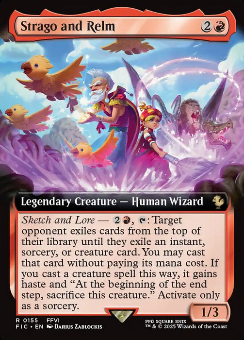 Strago and Relm - Extended Art - Legendary