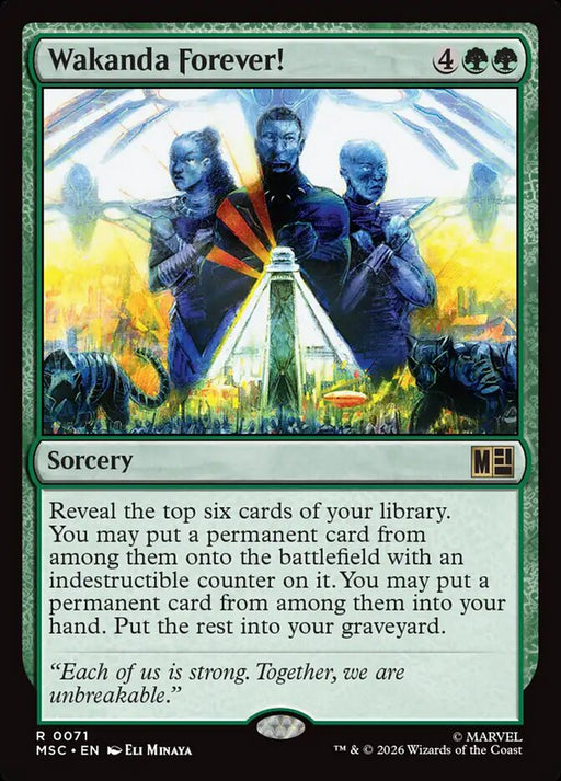 Wakanda Forever! - Surge Foil (Foil)