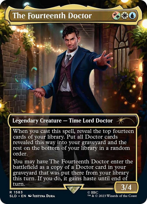 The Fourteenth Doctor - Borderless - Full Art - Legendary - Inverted (Foil)