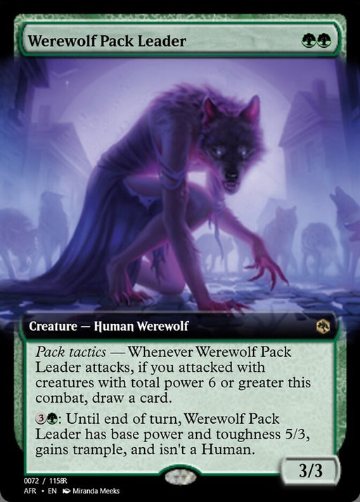 Werewolf Pack Leader (Foil)