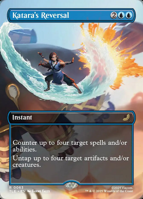 Katara's Reversal - Borderless - Full Art - Inverted