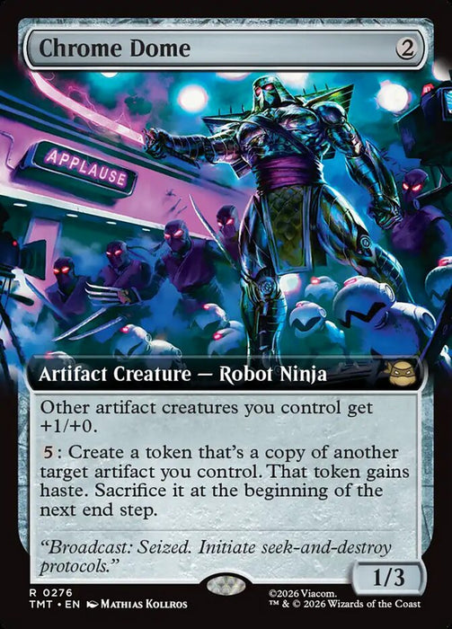 Chrome Dome - Extended Art (Foil)