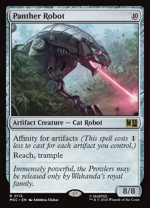 Panther Robot - Surge Foil (Foil)