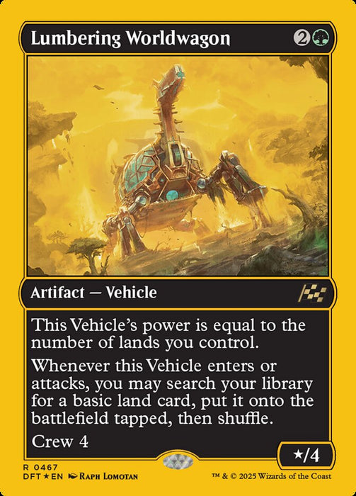 Lumbering Worldwagon - Inverted (Foil)
