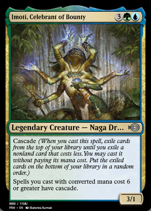 Imoti, Celebrant of Bounty - Legendary