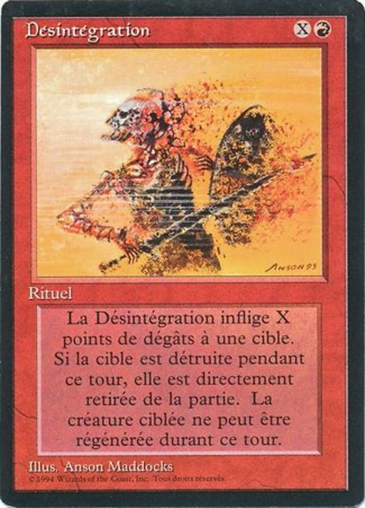 Désintégration - Disintegrate