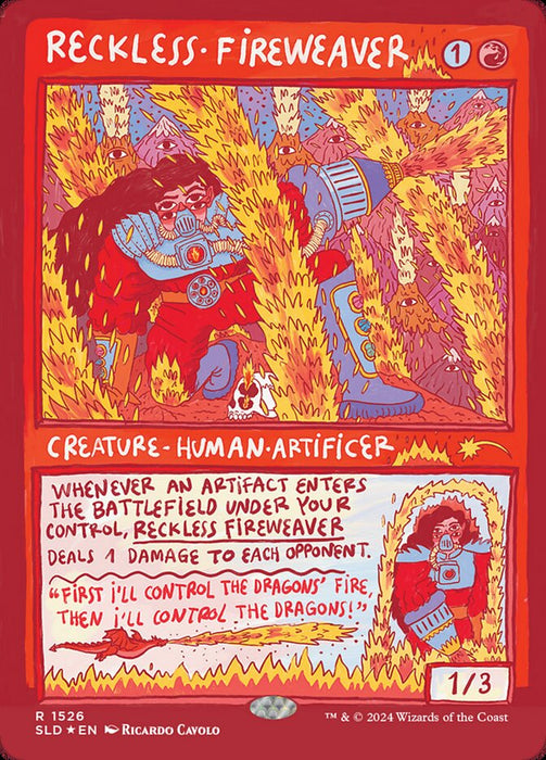Reckless Fireweaver (Foil)
