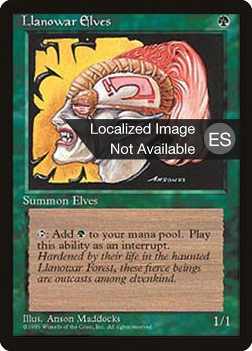 Elfos de Llanowar - Llanowar Elves