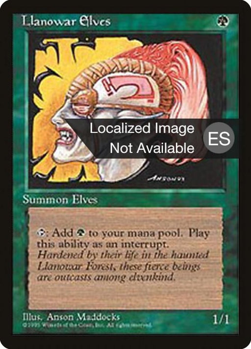 Elfos de Llanowar - Llanowar Elves