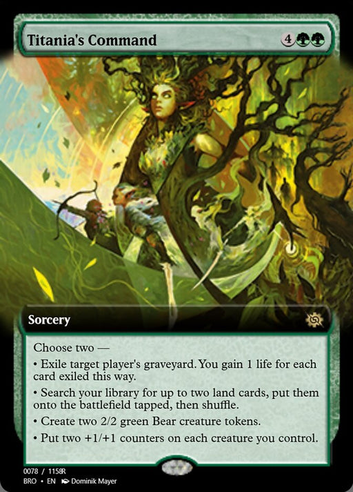 Titania's Command (Foil)