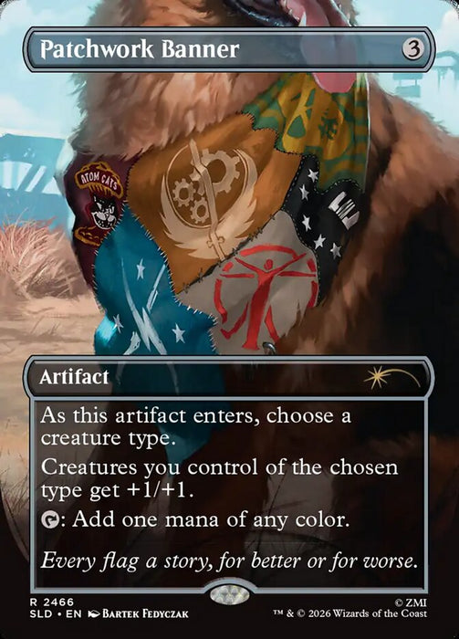 Patchwork Banner - Borderless - Full Art - Inverted