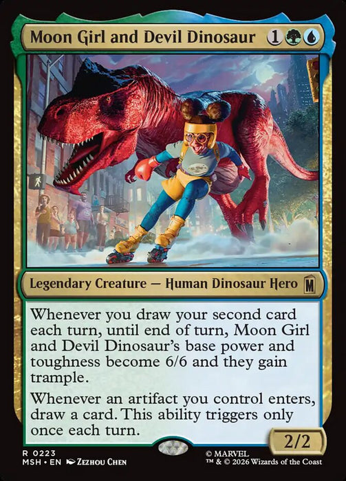 Moon Girl and Devil Dinosaur - Legendary (Foil)