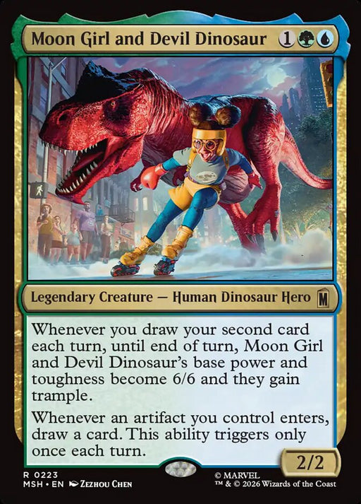 Moon Girl and Devil Dinosaur - Legendary (Foil)