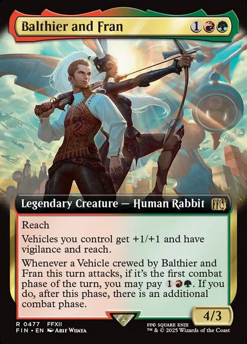 Balthier and Fran - Extended Art - Legendary