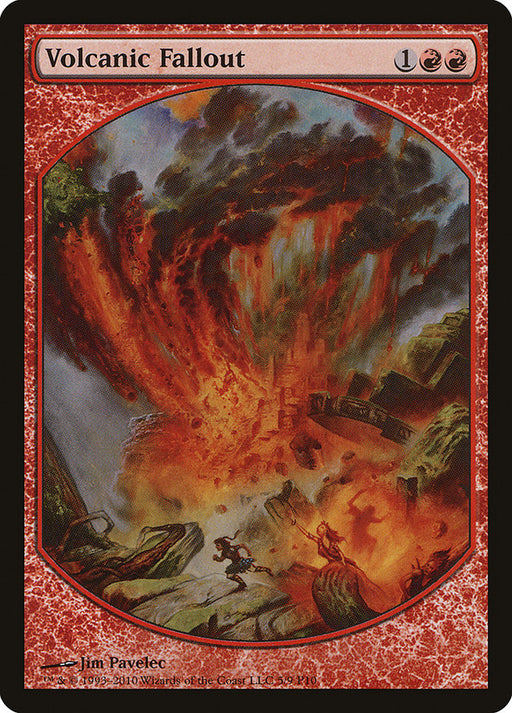 Volcanic Fallout - Textless - Full Art