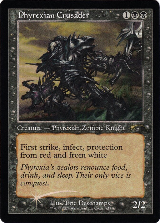 Phyrexian Crusader - Retro Frame (Foil)