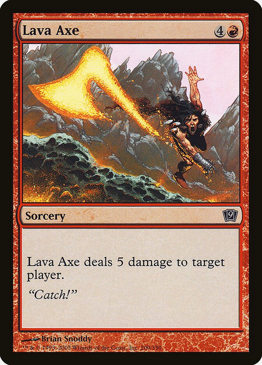 Lava Axe (Foil)
