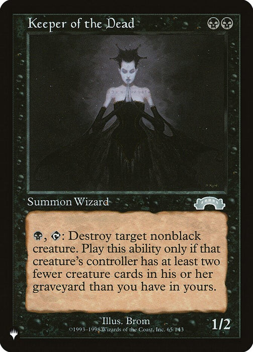 Keeper of the Dead - Retro Frame