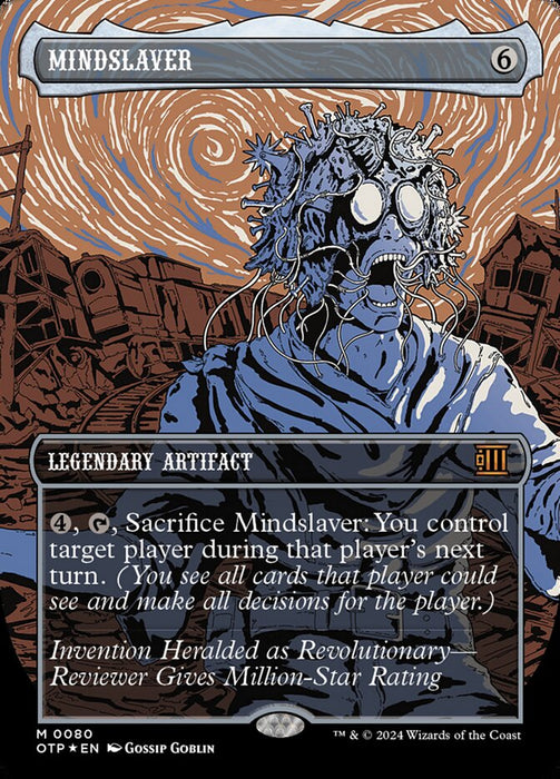 Mindslaver - Borderless - Legendary- Textured (Foil)
