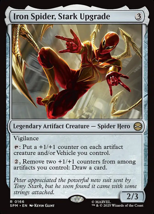Iron Spider, Stark Upgrade - Legendary (Foil)