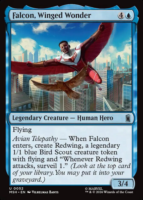 Falcon, Winged Wonder - Legendary
