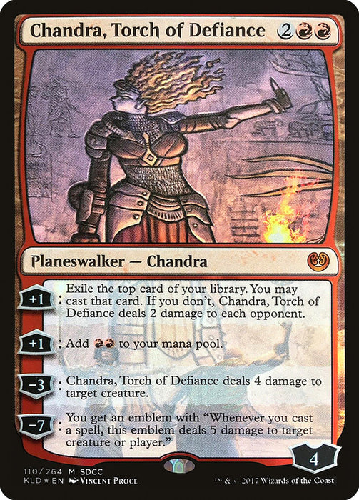 Chandra, Torch of Defiance (Foil)