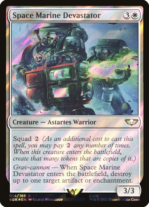 Space Marine Devastator - Surge Foil (Foil)