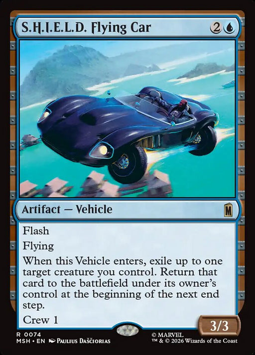 S.H.I.E.L.D. Flying Car (Foil)