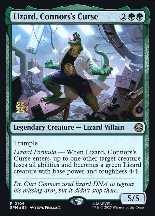 Lizard, Connors's Curse - Legendary (Foil)