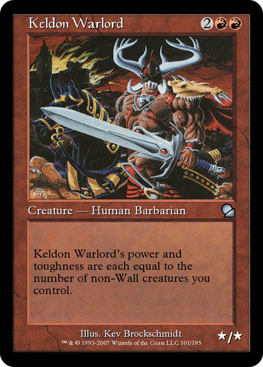 Keldon Warlord (Foil)