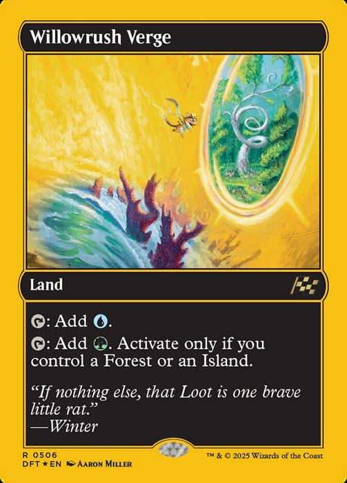 Willowrush Verge - Inverted (Foil)