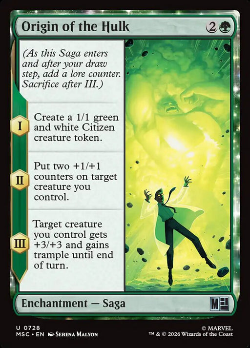 Origin of the Hulk - Enchantment