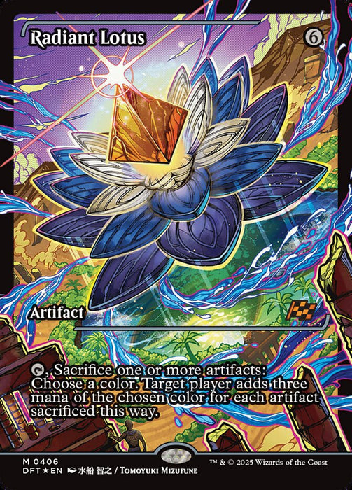 Radiant Lotus - Full Art - Showcase - Inverted (Foil)
