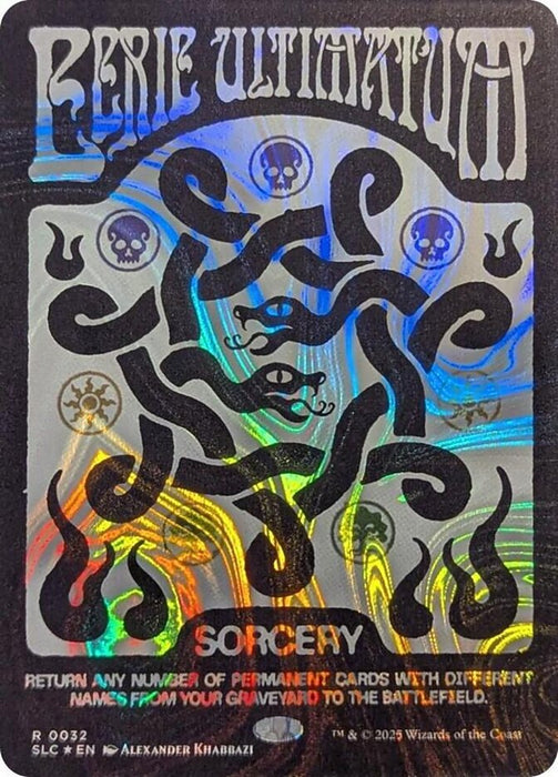 Eerie Ultimatum - Borderless - Full Art (Foil)