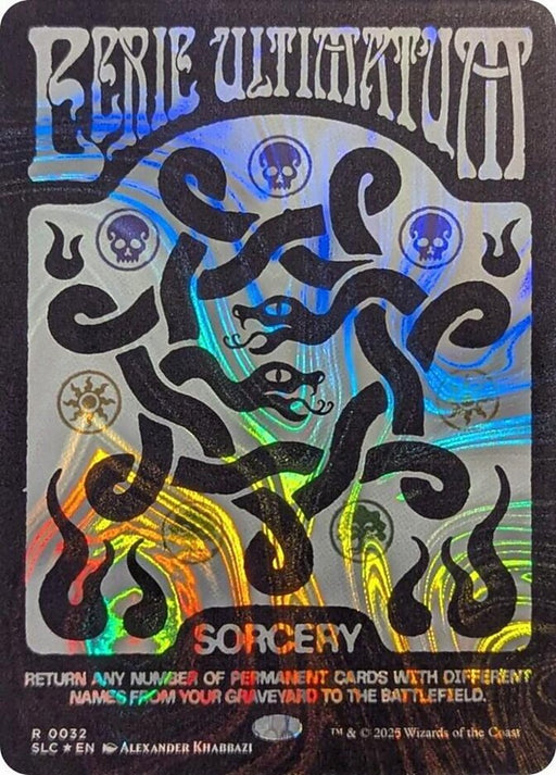 Eerie Ultimatum - Borderless - Full Art (Foil)