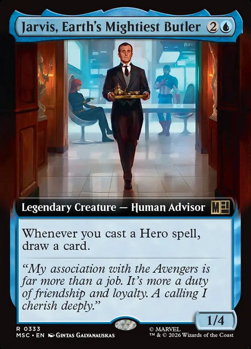 Jarvis, Earth's Mightiest Butler - Extended Art - Legendary