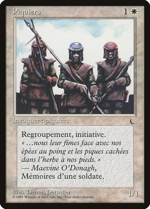 Piquiers - Pikemen
