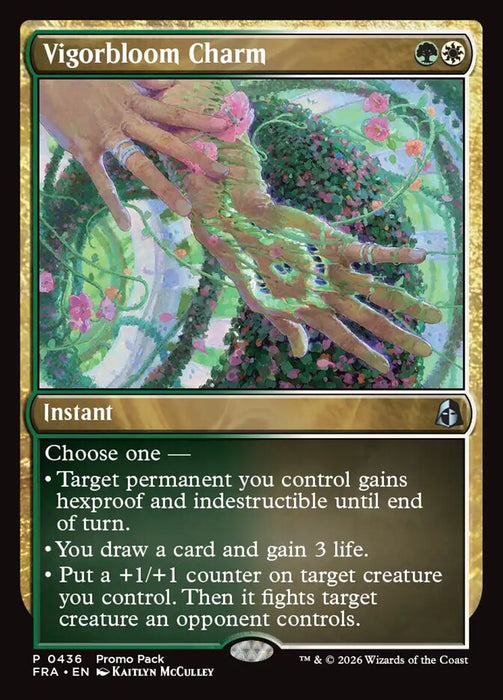 Vigorbloom Charm (Foil)